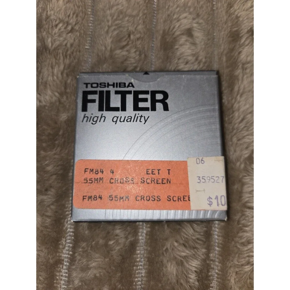 Toshiba 55mm CS Lens Filter Cross Screen 4 star